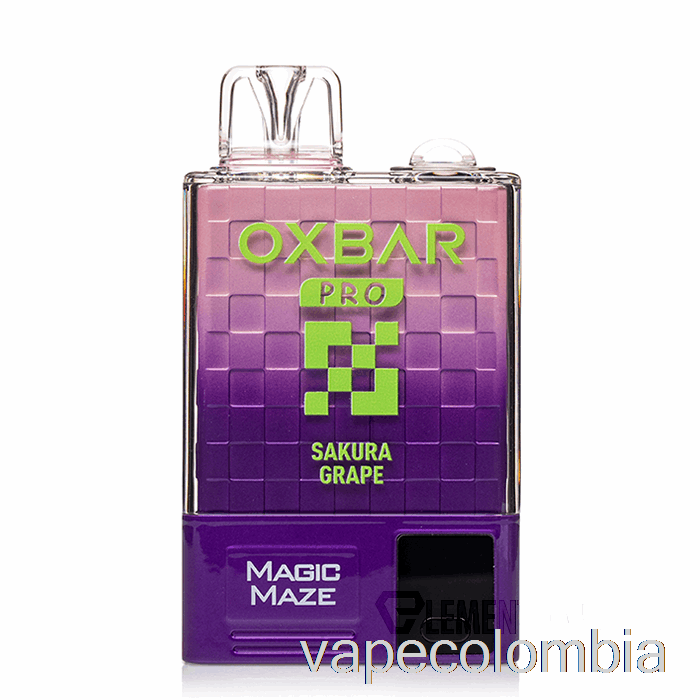 Kit Completo De Vapeo Oxbar Magic Maze Pro 10000 Desechable Uva Sakura
